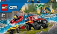 LEGO City Feuerwehrgeländewagen mit Rettungsboot      60412 (60412)