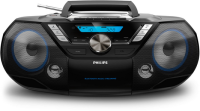 Philips Radioempfänger mit CD und DAB+ (AZB798T/12)  Philips Sortiment AZB798T/12 anthrazit/blau