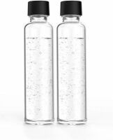 Sodapop Wasser Zu-/Aufbereiter-Zubehör LOGAN Glasflaschen (2x 600ml)
