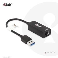 Club 3D Club3D Adapter USB 3.2 Typ A > RJ-45 2.5Gb retail (CAC-1420)