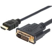 Techly HDMI zu DVI-D Kabel 1.8m schwarz (ICOC-HDMI-D-018)
