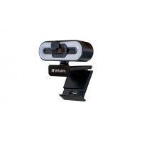 Verbatim Webcam mit Mikro+Licht AWC-02 Full HD 1080p Autof retail (49579)