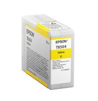 Epson Tintenpatrone yellow T 850 80 ml               T 8504 Druckerpatronen
