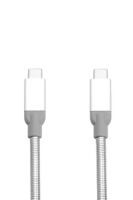 Verbatim Sync & Charge Stainless Steel USB-C auf USB-C 3.1 30 cm Kabel und Adapter -Kommunikation-