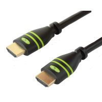 Techly HDMI Kabel High Speed with Ethernet schwarz 0.5m (ICOC-HDMI-4-005)