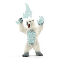 Schleich Eldrador Creatures Blizzard Bär mit Waffe     42510 Schleich