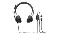 Logitech Zone Wired Teams - Wired - Calls/Music - 211 g - Headset - Graphite