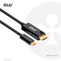 Club 3D Club3D HDMI-Kabel A -> USB-C aktiv      4K60Hz       1,8m retail (CAC-1334)