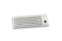 Cherry Slim Line COMPACT-KEYBOARD G84-4400 - Keyboard - 84 keys QWERTY - Gray