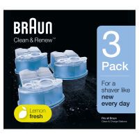 Braun Clean&Renew CCR3, Reinigungskartuschen für Elektrorasierer