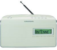 Grundig Music WS 7000 DAB+ - Portable - Analog & digital - DAB,DAB+,FM - 9 cm - LCD - Silver - White