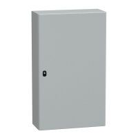 Schneider Electric NSYS3D10625P - Wall mounted rack - Grey - Galvanized steel - Steel - IP66 - 600 mm - 250 mm