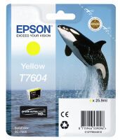 Epson Tintenpatrone yellow T 7604 Druckerpatronen