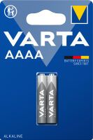 1x2 Varta Professional AAAA Batterien