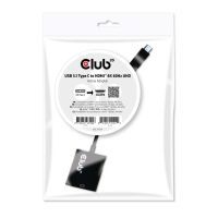 Club 3D Club3D Adapter USB 3.1 Typ C > HDMI 2.0 UHD HDR  aktiv St/Bu Polybeutel (CAC-2504)