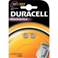 Duracell Batterie Uhrenzelle 357/303                    2St. (013858)