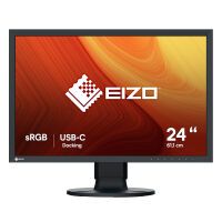 EIZO 61.1cm (24,1") CS2400R 16:10 HDMI+DP+USB-C IPS black retail (CS2400R)