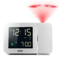 Braun 67161 - Digital alarm clock - Rectangle - White - 24h - Time - AC