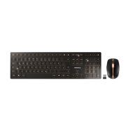 Cherry DW 9100 SLIM DE Black Tastaturen PC -kabellos-