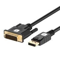 Techly DisplayPort 1.2 auf DVI Kabel, Full HD, passiv, schwa (ICOC-DSP-C12-020P)