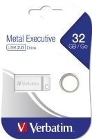 Verbatim Metal Executive    32GB USB 2.0 silber USB-Sticks