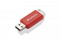 Verbatim DataBar - 16 GB - USB Type-A - 2.0 - Slide - 9.1 g - Red