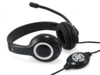 CONCEPTRONIC Headset USB    2m Kabel,Mikro,int.Bed.Stereo sw (CCHATSTARU2B)