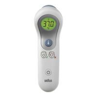 Braun Healthcare Infrarot Fieberthermomoter mit Display (BNT300WE)
