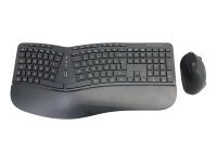 Conceptronic ORAZIO02DE Ergnomische Tastatur- und Maus Mäuse PC -kabellos-