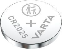 Varta KNOPFZELLE LITHIUM 3V   CR2025 (6025101401)