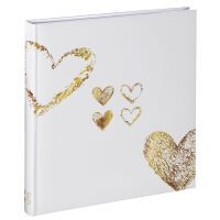 Hama Lazise gold Buchalbum 29x32 50 weiße Seiten Hochzeit    2363 Archivierung -Fotoalben-