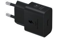 Samsung USB-C Ladegerät 25W ohne Datenkabel schwarz Ladegeräte -Universal-