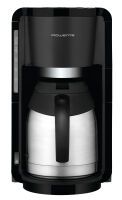 ROWENTA Adagio Coffee Maker - Drip coffee maker - 1.25 L - 780 - 870 - Black,Stainless steel