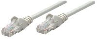 Intellinet Network Patch Cable - Cat6A - 20m - Grey - Copper - S/FTP - LSOH / LSZH - PVC - RJ45 - Gold Plated Contacts - Snagless - Booted - Polybag - 20 m - Cat6a - S/FTP (S-STP) - RJ-45 - RJ-45 - Grey