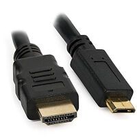 Techly HDMI kabel High Speed mit Ethernet-Mini HDMI, 1.8m sw (ICOC-HDMI-B-015)