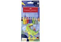 FABER-CASTELL Buntstift Jumbo Grip Dino 8+2 Kartonetui (110922)