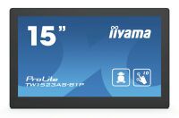 IIYAMA 39.5cm (15,6") TW1523AS-B1P 16:9  M-Touch miniHDMI (TW1523AS-B1P)