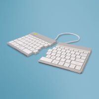 R-GO Tools R-Go Tastatur Split Break DE-Layout Bluetooth          weiß (RGOSBDEWLWH)