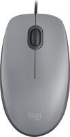 Logitech M110 Silent schwarz Mäuse PC -kabelgebunden-