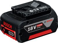 Bosch 1 600 A00 2U5 - Battery - Lithium-Ion (Li-Ion) - 5 Ah - 18 V - Black - 1 pc(s)