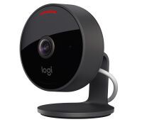 Logitech Circle View Camera - IP security camera - Indoor & outdoor - Wireless - Desk/Wall - Graphite - Bullet