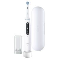 Oral-B iO 5 iO5 Elektrische Zahnbürste/Electric Toothbrush, Magnet-Technologie, 5 Putzmodi für Zahnpflege, LED-Anzeige & Reiseetui, Designed by Braun, quite white