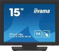 IIYAMA 38.0cm (15")   T1531SR-B1S   4:3  Touch HDMI+DP VA retail (T1531SR-B1S)