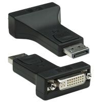 Techly Adapter - DisplayPort Stecker auf DVI-I 24+5 Buchse (IADAP-DSP-229)