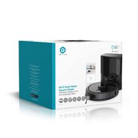 Nedis SmartLife Roboter-Staubsauger / Navigationsmethode: Laser-Navigation / Wi-Fi / Kapazität Auffangbehälter: 0.6 l / Automatisches Laden / Maximale Betriebszeit: 3 Std / Schwarz / Android™ / IOS