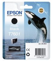 Epson Tintenpatrone photo black T 7601 Druckerpatronen