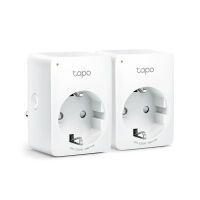 TP-Link Funksteckdosen Tapo P100 Mini Smart Wi-Fi Socket 2er (Tapo P100(2-pack))