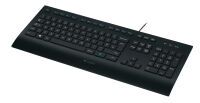 Logitech K280e black Tastaturen PC -kabelgebunden-