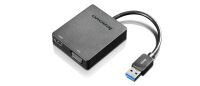 Lenovo Universal USB 3.0 to VGA/HDMI Adapter - Adapter - Digital, Digital / Display / Video 0.21 m