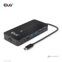 Club 3D Club3D USB-7-in1-HUB USB-C > 2xHDMI/2xUSB/USB-C/RJ45 100W retail (CSV-1595)